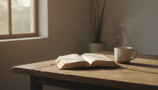 Calm environment for Bible study